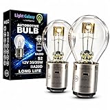 BA20d S2 12V 35/35W Halogenlampe Motorrad Roller Moped Bilux Scheinwerfer Ersatzlampe Fernlicht Abblendlicht