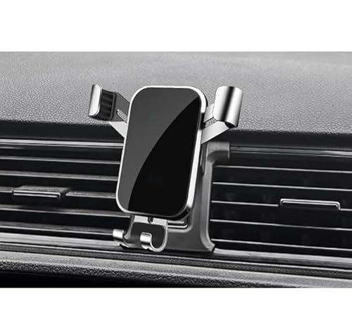 DHGVOS Car Phone Holder for Lexus UX 200 / UX 250h / UX 300e, Adjustable 360° Rotation Stable Car Phone Mount Car Shockproof Holder Accessories,B Silver