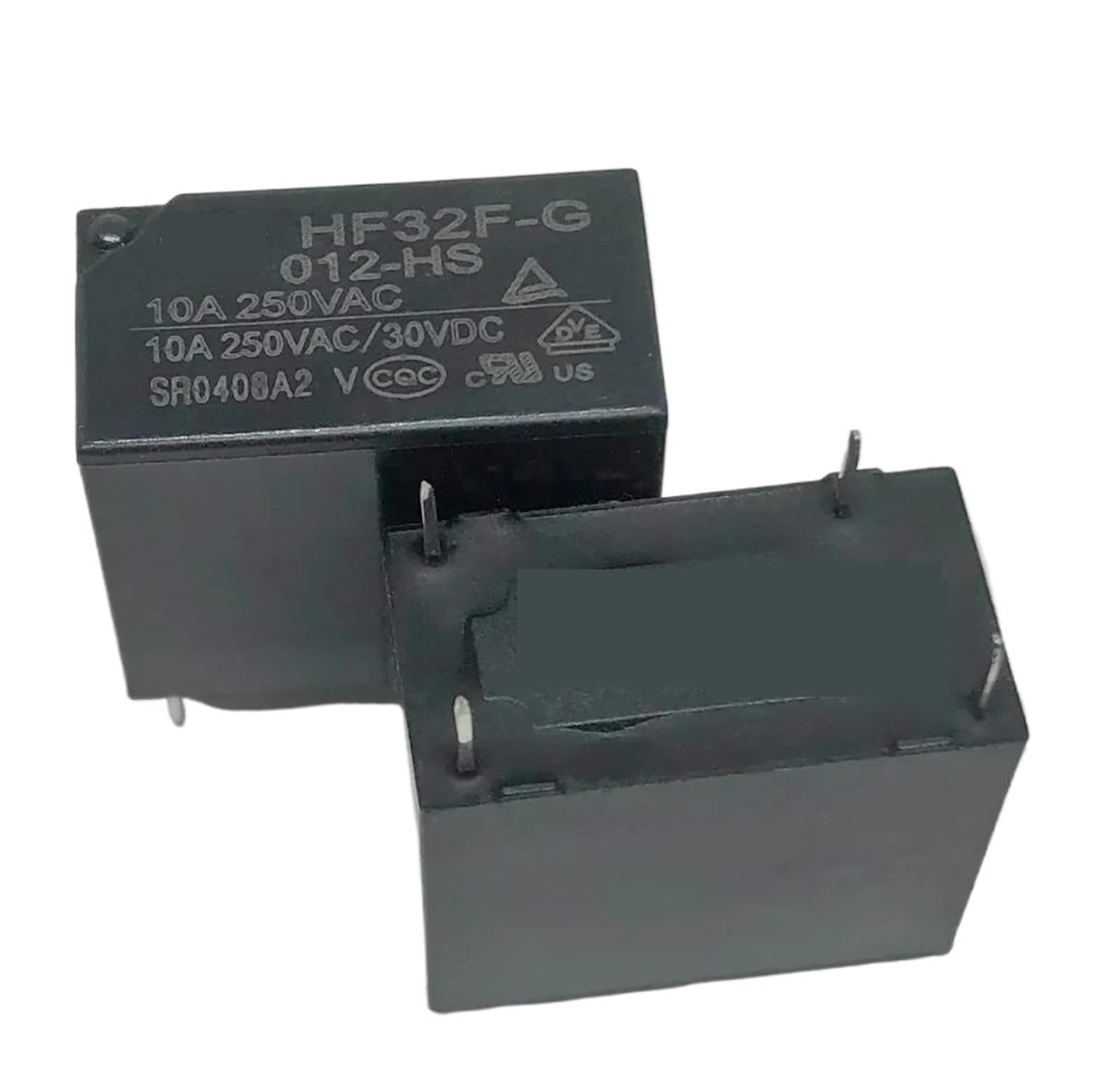 Relais HF32F-G 012-HS commutateur haute performance 10A pour circuit PCB 32F-1A