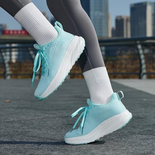 Image of ZOVE Womens Walking Shoes Cushioning Non-Slip Breathable Running Sneakers Tennis Comfortable Athletic Gym Workout Casual Shoes Lightweight Sports Cross Training Fashion Sneakers