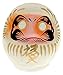 Kotobuki "Harmony Daruma Collectible Figurine, Small, White