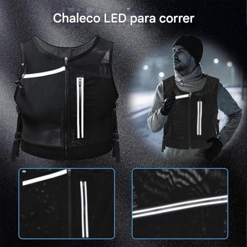 Chaleco ligero de running que evita el rebote de tus pertenencias al entrenar 5
