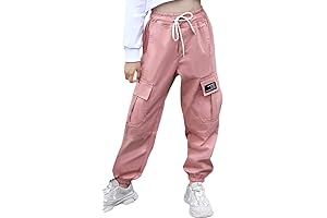 Trendy Tik Tok Jogger Pants for Girls Size 14-16