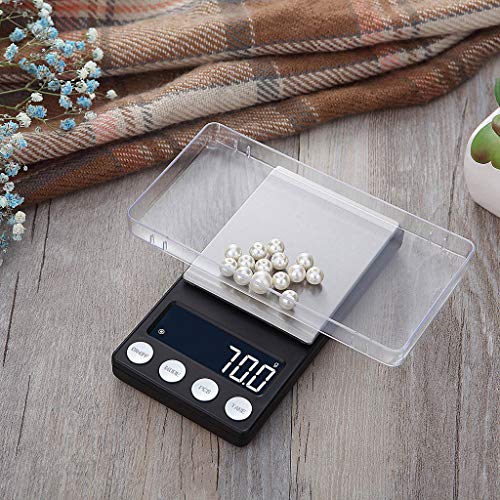 Digital Gold Jewelry Scale - High-Precision - Mini Pocket Portable Medicine Electronic Scale Carat Balance (A 100g/0.01g)