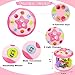 Hapyland Baby Toys 6-12 Months Girl Gifts: Babies Ocean Rotating Light Up Musical Toys for Toddlers 1 2 Year Old Crawling Learning Infant Toy 6 7 8 9 10 11 12 Months Old Baby Girl Gift (Pink)