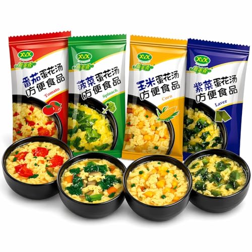 Soupe instantanée au maïs et légumes pour calmer une faim saine en 30 secondes