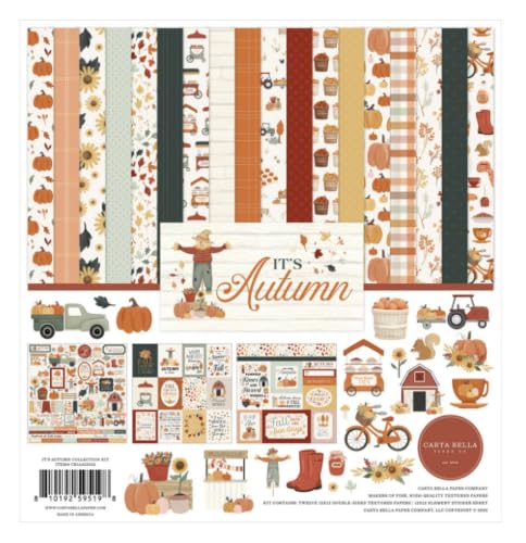 Echo Park Paper It's Autumn Collection Kit, Multi