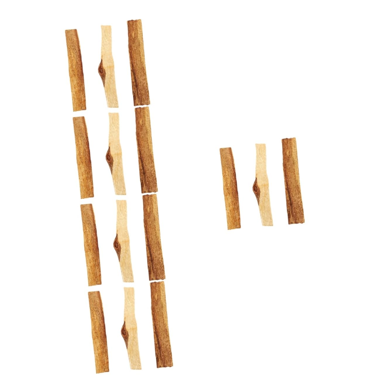 GLEAVI 5 Set Legno Di Incenso Boschi Aroma Cedro Bastoni Sandalo Profumato Naturale Macchia Bastoncini Di Sbavatura Bastoncini Profumati Del Bruciatore Di Legno 3 Pezzi*5