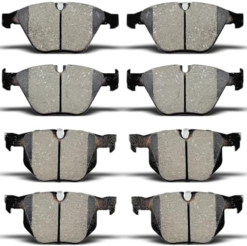 Amazon.com: ALADICHE Front and Rear Ceramic Brake Pads fit for 2009 ...