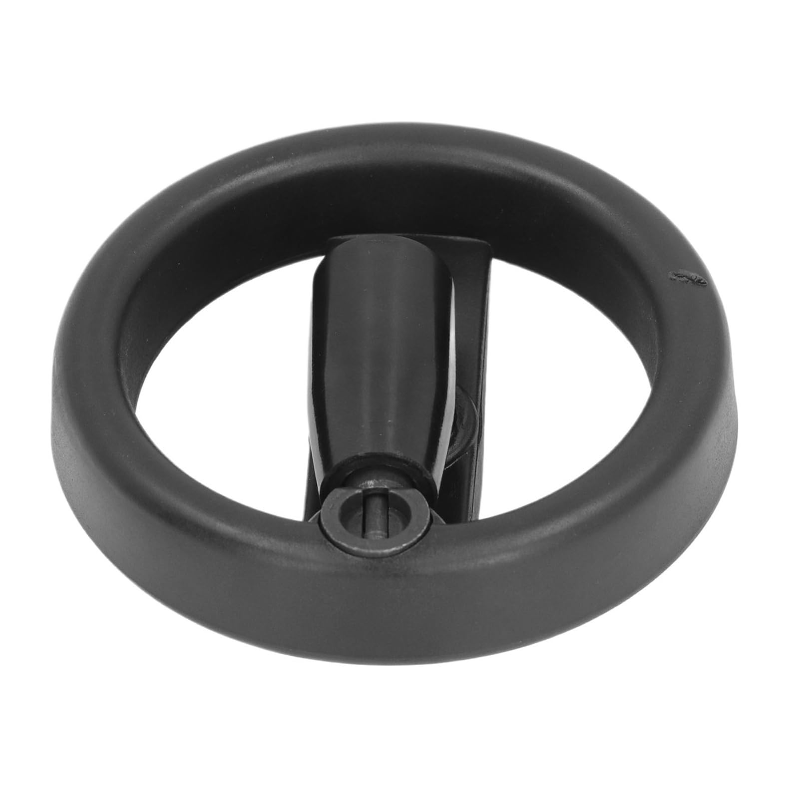 JWSEO 2 Spoke Hand Wheel with Folding Revolving Handle Plastic Machine Tool Handwheel for Lathe Milling 12x100mm