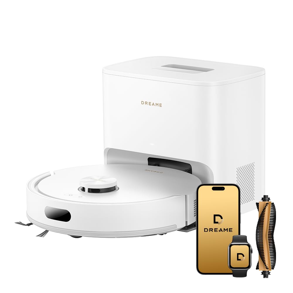 dreame F20 Eco Plus Robot Vacuum and Mop 2-in-1, 18,000Pa Suction, Auto-Empty Upgraded from...