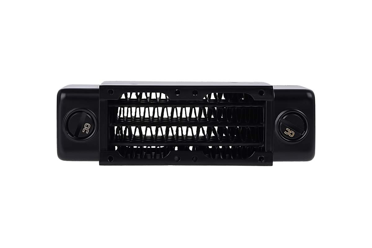 Alphacool NexXxoS UT60 Full Copper X-Flow 40 mm Dual Radiator chłodzenie wodą grzejniki 124 mm długość serwera radiator do serwerów, komputerów o wysokiej wydajności