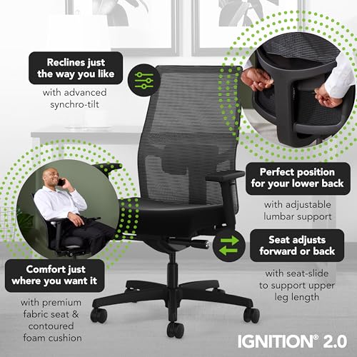 Hon Ignition 2.0 Office Chair Review (2024) Worth Buy?