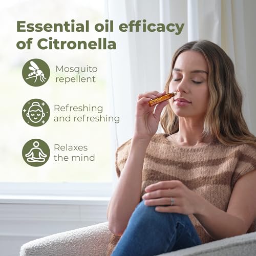 Aceite esencial de citronela para aromaterapia, 10 ml miniatura 2