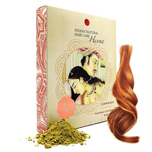 Henna Powder - Red Hair Dye - Fresh and Pure Organic - 7 ounce - Indian Natural Hair Care