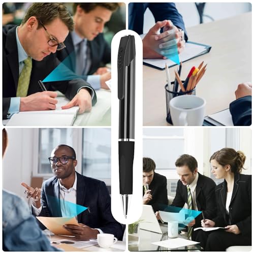 Hohoprov Hidden Camera Ultra Hd 1080P Spy Camera Pen Portable Security Camera With 32Gb Sd Card Loop Recording Or Photo Nanny Mini Cam For Indoor And Outdoor thumb #3