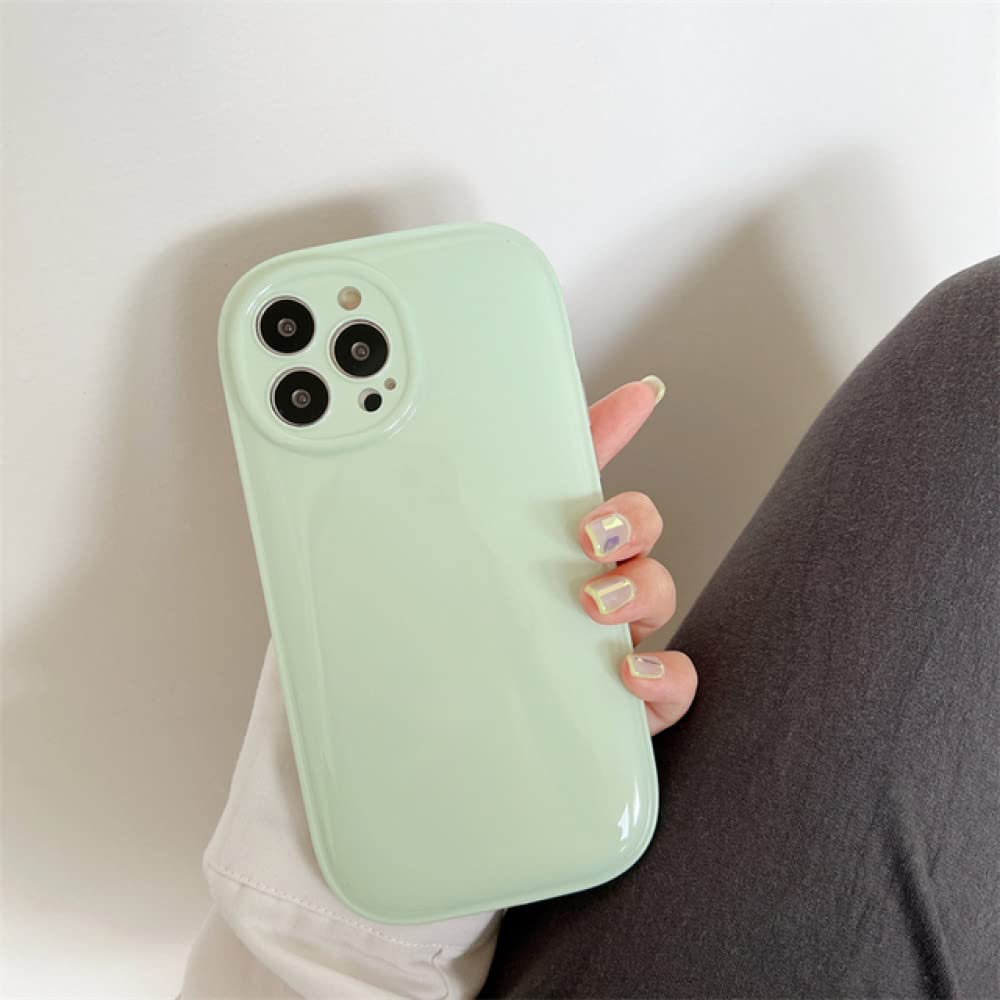 Coque iPhone 12 Pro verte anti-rayure pour objectif de caméra