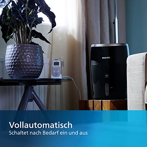 Philips Series 2000 Luftbefeuchter – für Räume bis 40 m², mit NanoCloud-Technologie, 3 Geschwindigkeitsstufen, Sleep-Modus, 2-Liter-Tank (HU4814/10) – Bild 6