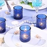 Taille et capacité : la taille du lot de bougeoirs MATAHUM est de 5,3 cm de diamètre, de 6,6 cm de hauteur, nous vous recommandons d'utiliser des bougies de moins de 4,6 cm de diamètre. Les bougeoirs en verre MATAHUM peuvent contenir environ 85 g