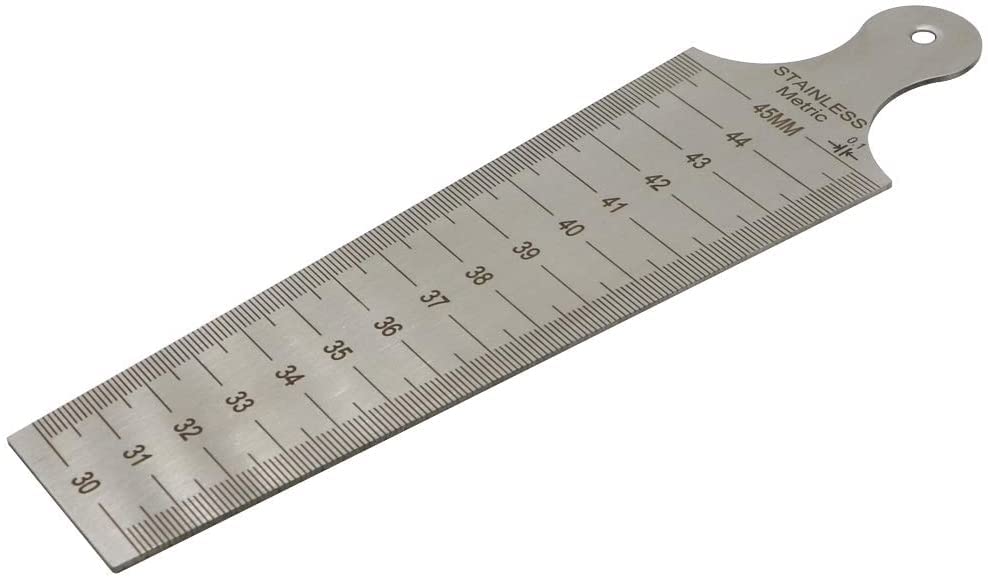 SAMENX Bore gauge/Taper Gage 30-45mm Stainless Steel Taper Welding Gauge Inch & Metric Feeler Gap Hole Measure Tool (B0BJL4NCXF) Amazon Price History, Amazon Price Tracker