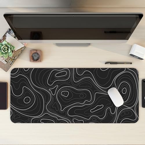 Image of XL Extended Gaming Mouse Pad | XXL Large Desk Mat 60x30cm for Laptop & PC | Non-Slip Rubber Base, Waterproof, Durable & Smooth Surface | Office, Gaming & Study, asthetic
