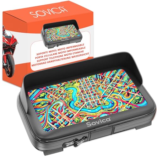 Soporte Móvil Moto/Bicicleta IPX7 para Smartphones 7.6"