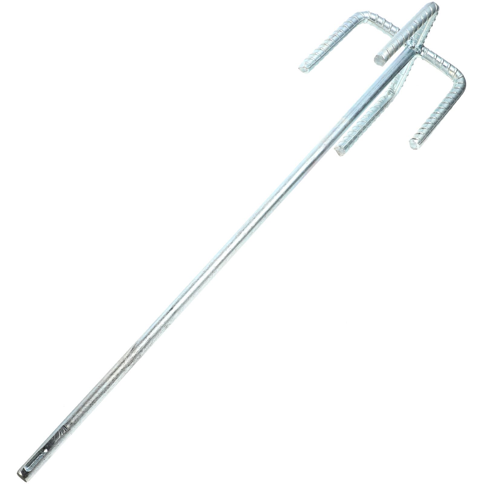 Mezcla rápida de cemento con la varilla mezcladora para mortero de acero resistente