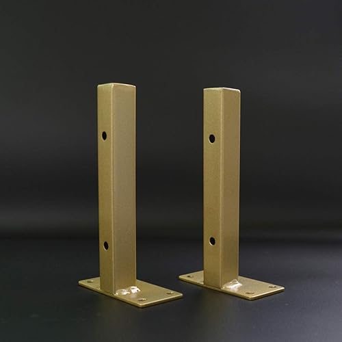 Miniatura 8 de Soporte flotante para estante de pared, ahorro de espacio, soportes dorados para estanterías, dormitorio, sala de estar, estantería de