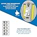 K KASONIC - LED Night Light, 200 Lumen Cordless COB Light Switch, Under Cabinet, Shelf, Closet, Garage, Kitchen, Stairwell and More, Battery Operated (4 Pack)