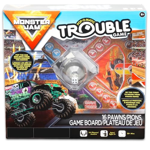 Monster Jam Pop Up Board Game miniatura 2