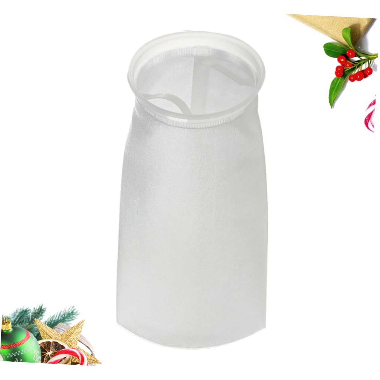 BRIGHTFUFU Water Filter Bag 10um Paint Filter for Sprayer Liquid Strainer Mesh Bag Paint Spraying Mesh Filter