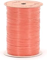 Vista 7 de Berwick Offray - Cinta de rafia mate de 1/4 pulgadas de ancho, marrón chocolate, 100 yardas