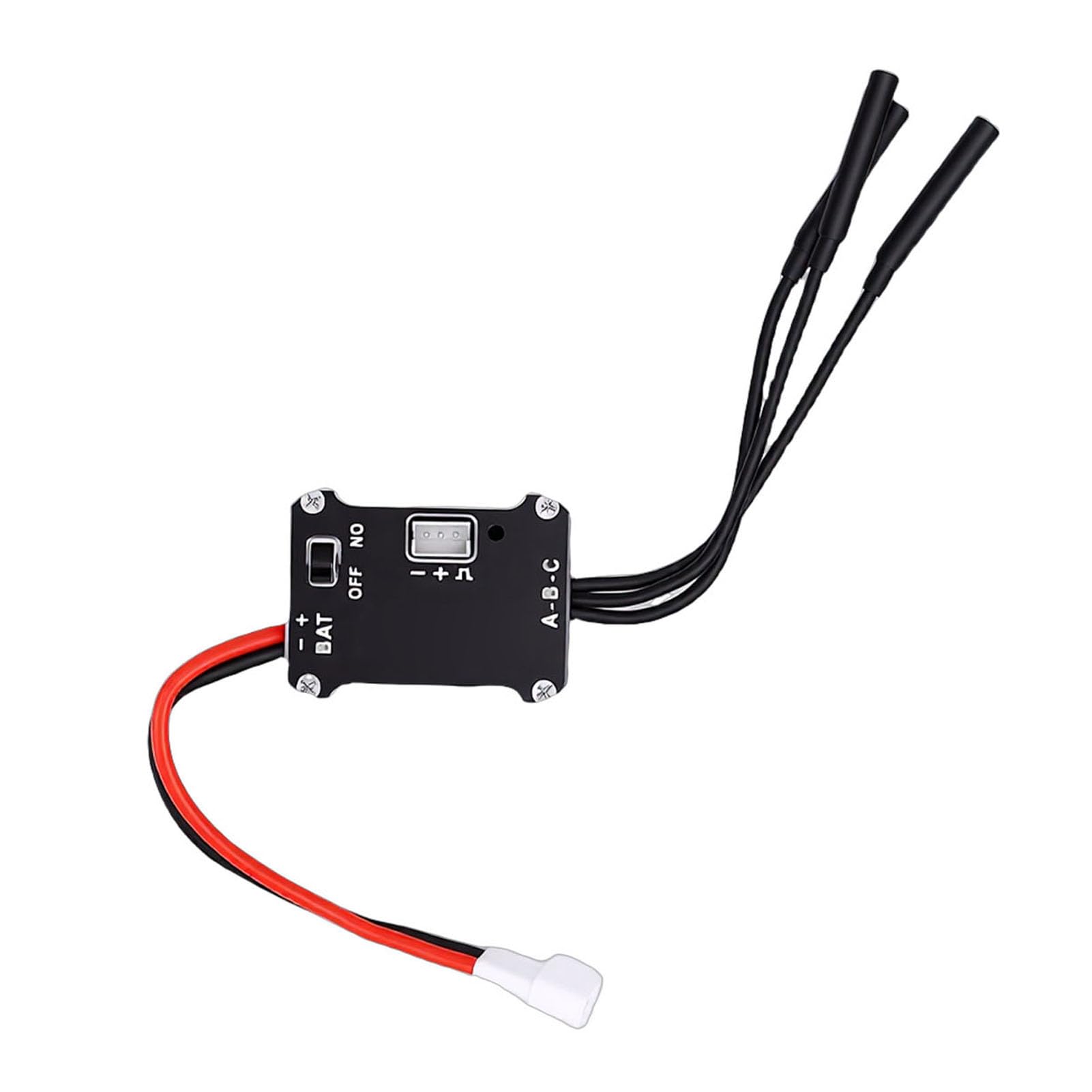 Generic Zestaw Bezszczotkowego Silnika RC ESC z Silnikiem 4500 KV i 25 A ESC do Samochodów Modeli SCX24, Płynna Reakcja Przepustnicy, Solidny Układ Zasilania, Idealny do Jazdy w Terenie