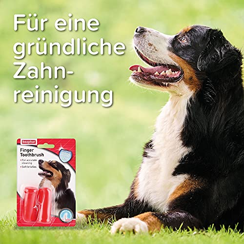 Beaphar 11327 Finger-Zahnbürste, 2 Stück