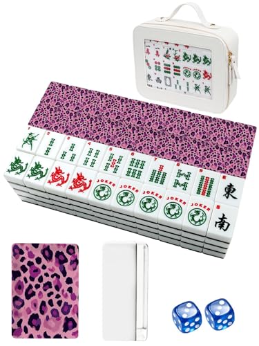 Set Americano Mahjong Tiles con Estuche de Viaje miniatura 4