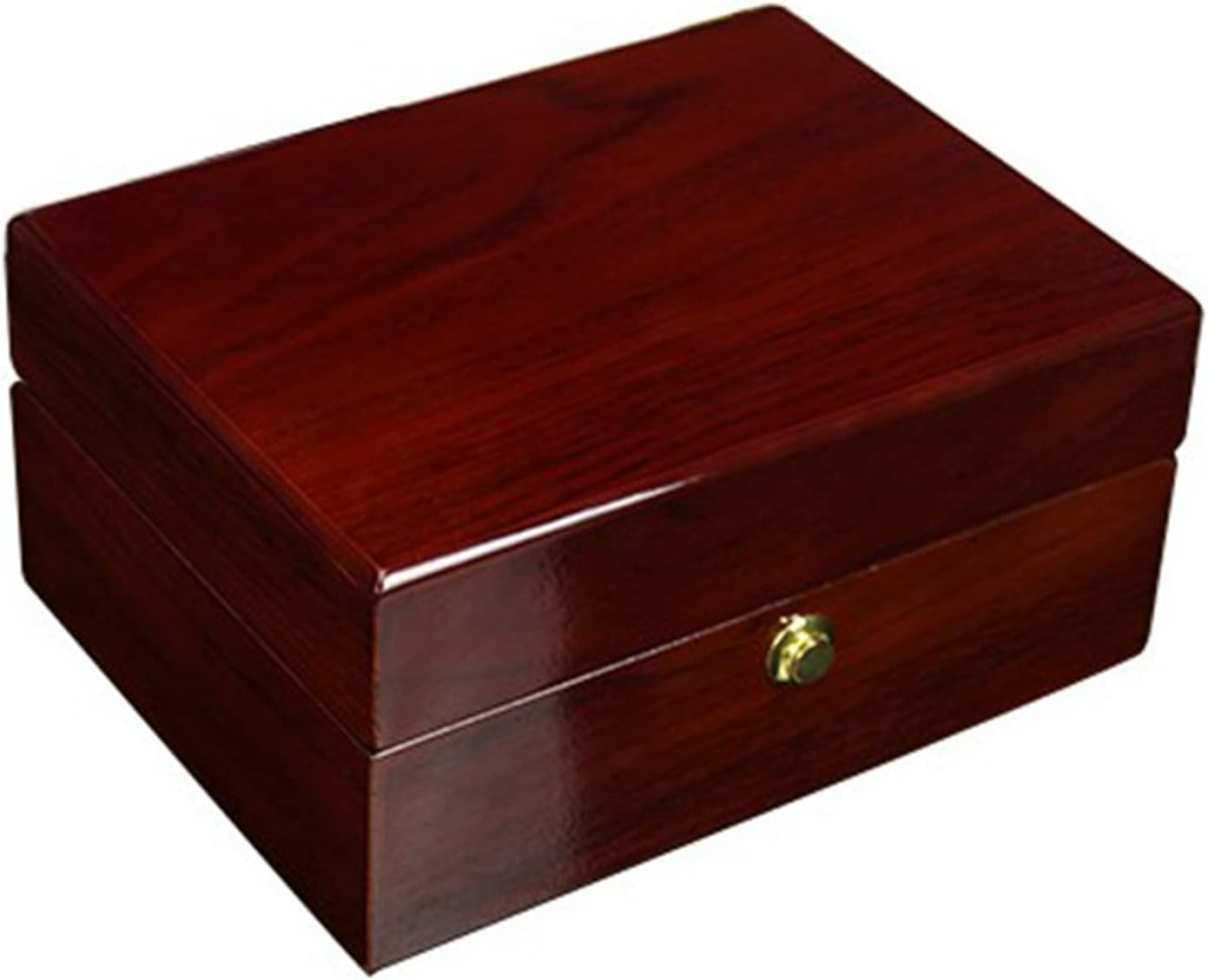 Uhrenbox, luxuriöse Uhrenbox für Herren – Armbanduhr-Vitrine aus Holz, Organizer für Damen und Herren, Einzeluhr-Geschenkbox, Uhren-Organizer zur Aufbewahrung und Präsentation