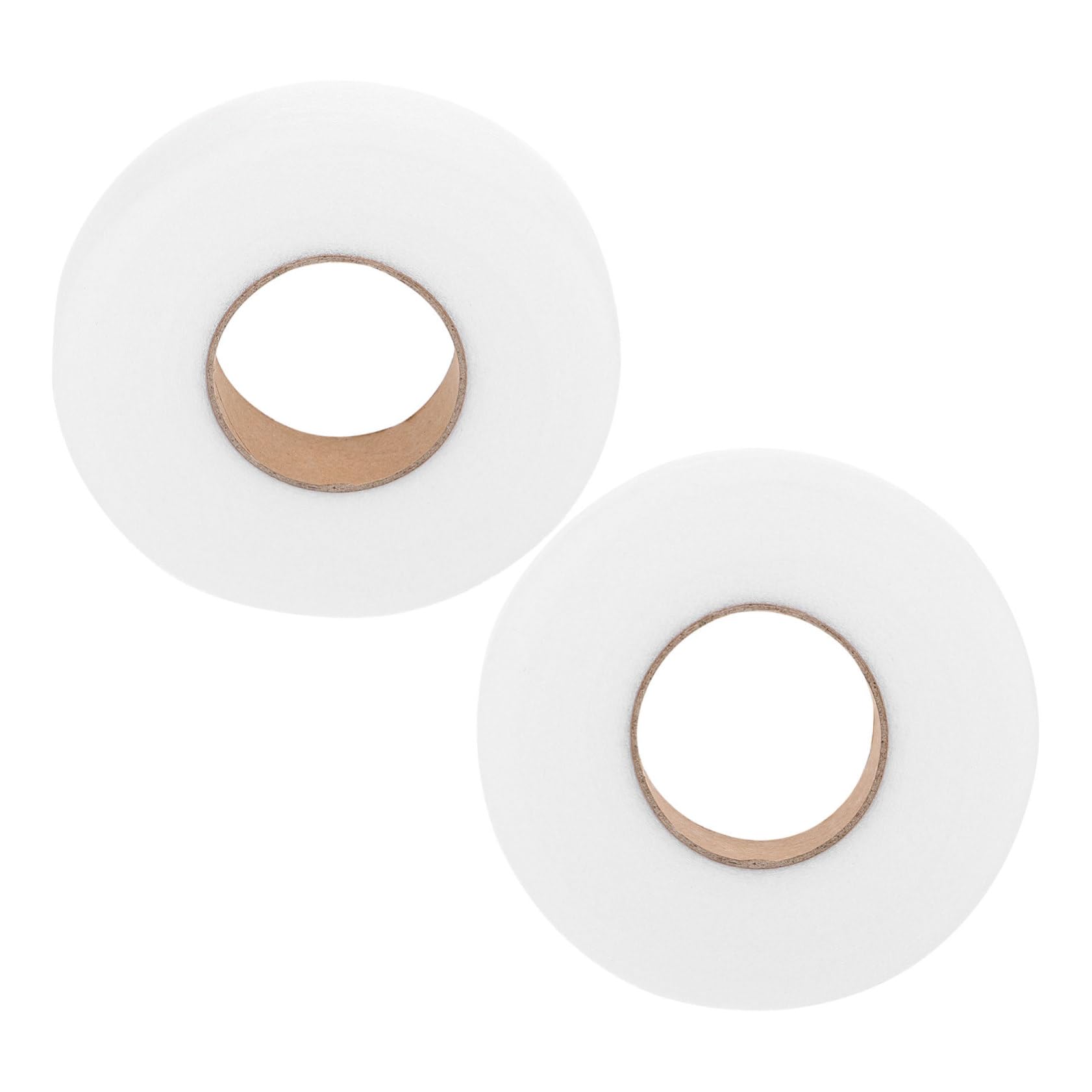 SHINEOFI 8 Rollos cinta de doble cara para tela cinta para senos de doble cara cinta de alfombra cortinas de ventana cinta de doble cara para alfombras cinta dobladillo para pantalones ropa