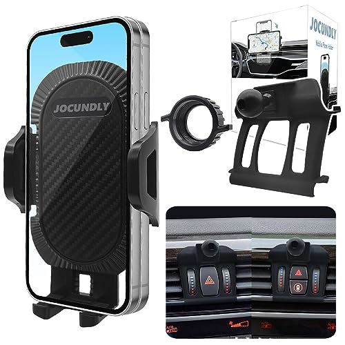 JOCUNDLY Car Phone Mount 2014-2018 BMW X5 and 2015-2019 BMW X6 [Thick Case Friendly] Mobile Phone Holder Cell Navigation Bracket Air Vent Auto Accessories Cradles, All Phones (BMW-X5-14-18)