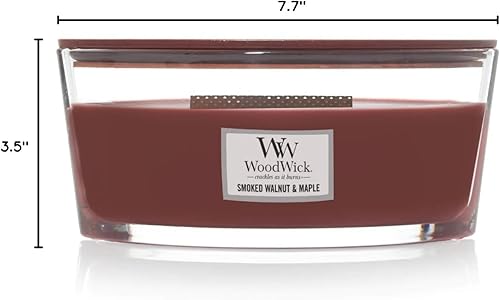 Vista 73 de WoodWick Cinnamon Chai - Vela de reloj de arena mediana, cera de mezcla de soja prémium con mecha de madera Pluswick Innovation