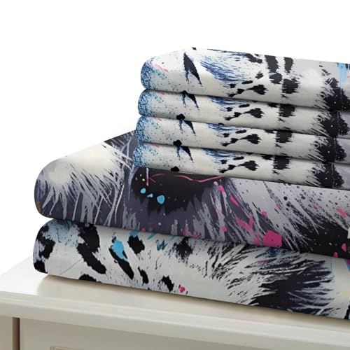 Parure de couette serpent 3D en microfibre résistante ultra douce de qualité - 7