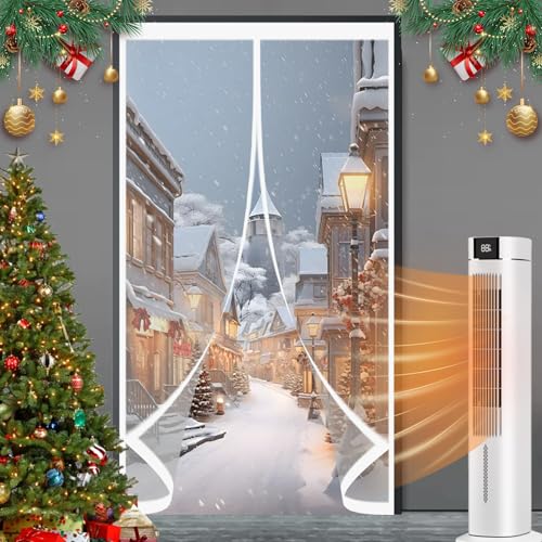 Rideau thermique isolant chaud en hiver frais en ete et coupe vent - 2