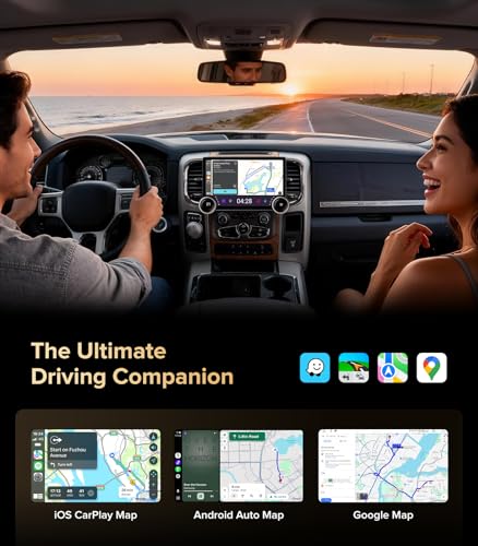 Radio con pantalla QLED 11.5" Android 13 para Dodge Ram miniatura 3