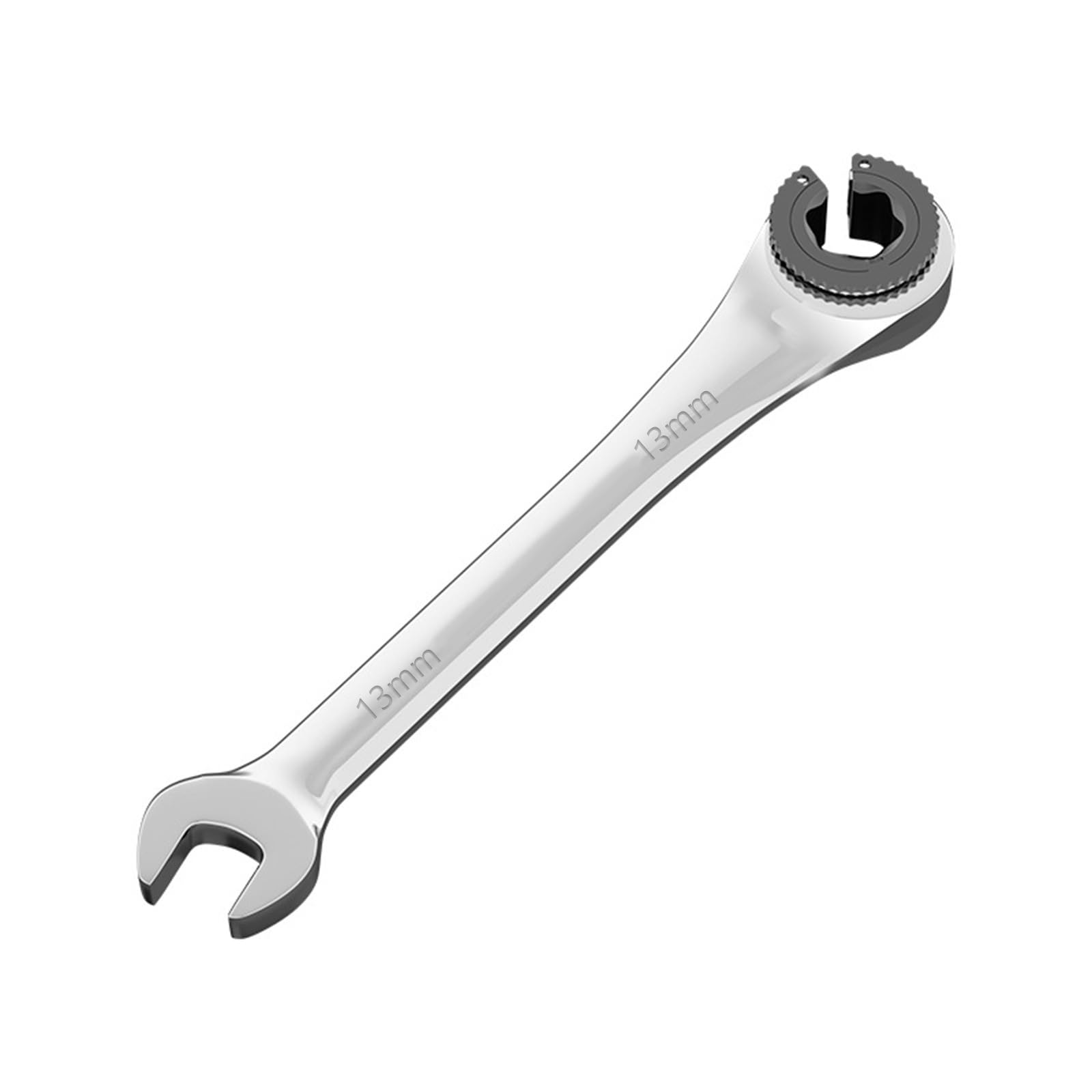 Ergonomic 72 Tooth Ratcheting Wrench Spanner 8-19mm for Automotive Mechanics and DIYer Enthusiasts Efficient Fastener Removal Double Head Handle Tool