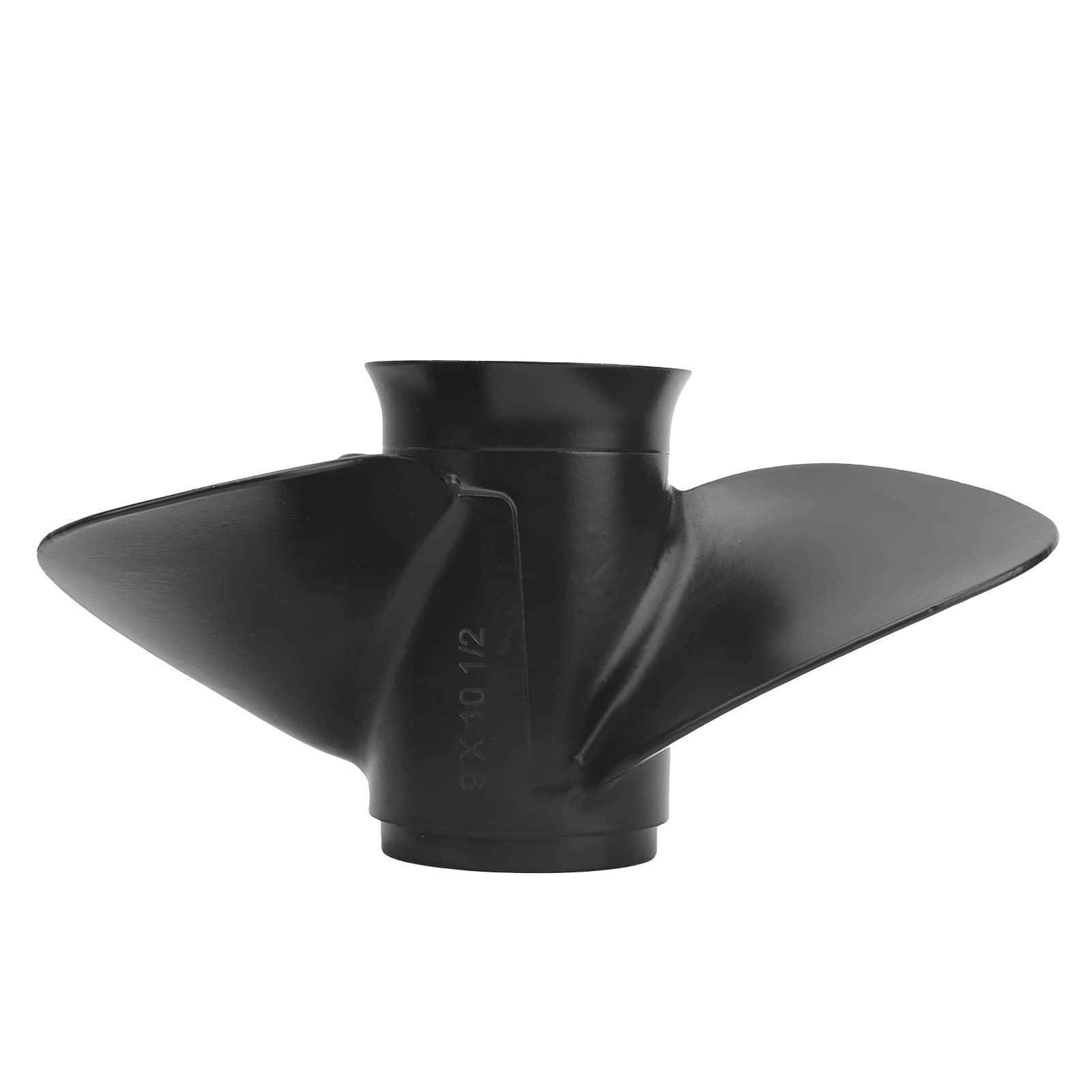 Elice fuoribordo High Th 3 Blade 9x10.5in Sostituzione in lega di alluminio Parti del motore per barca