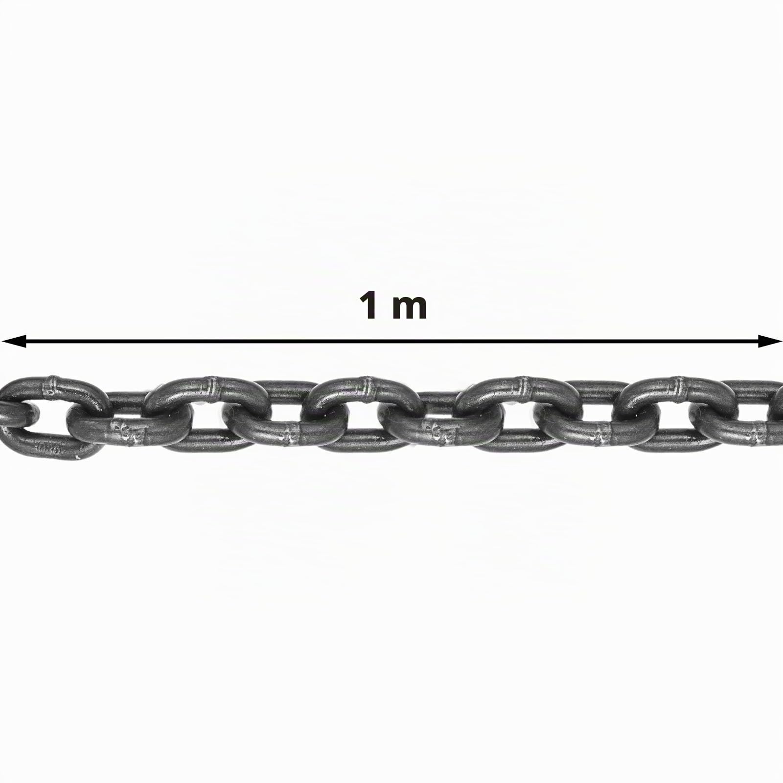 VEVOR Eslingas para cadena de elevación, 2 patas, 8 mm x 1 m, acero de 3.3 pies, 4 T/3995 kg, 5/16 pulgadas/8 mm, 3.3 pies, 1200 libras magnético levantador imán de elevación de 600 kg