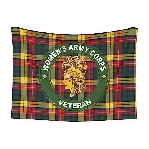 Womens Army Corps Veteran Soft and Cozy Pet Blanket for Dogs and Cats - Versatile and Comfortable Medium