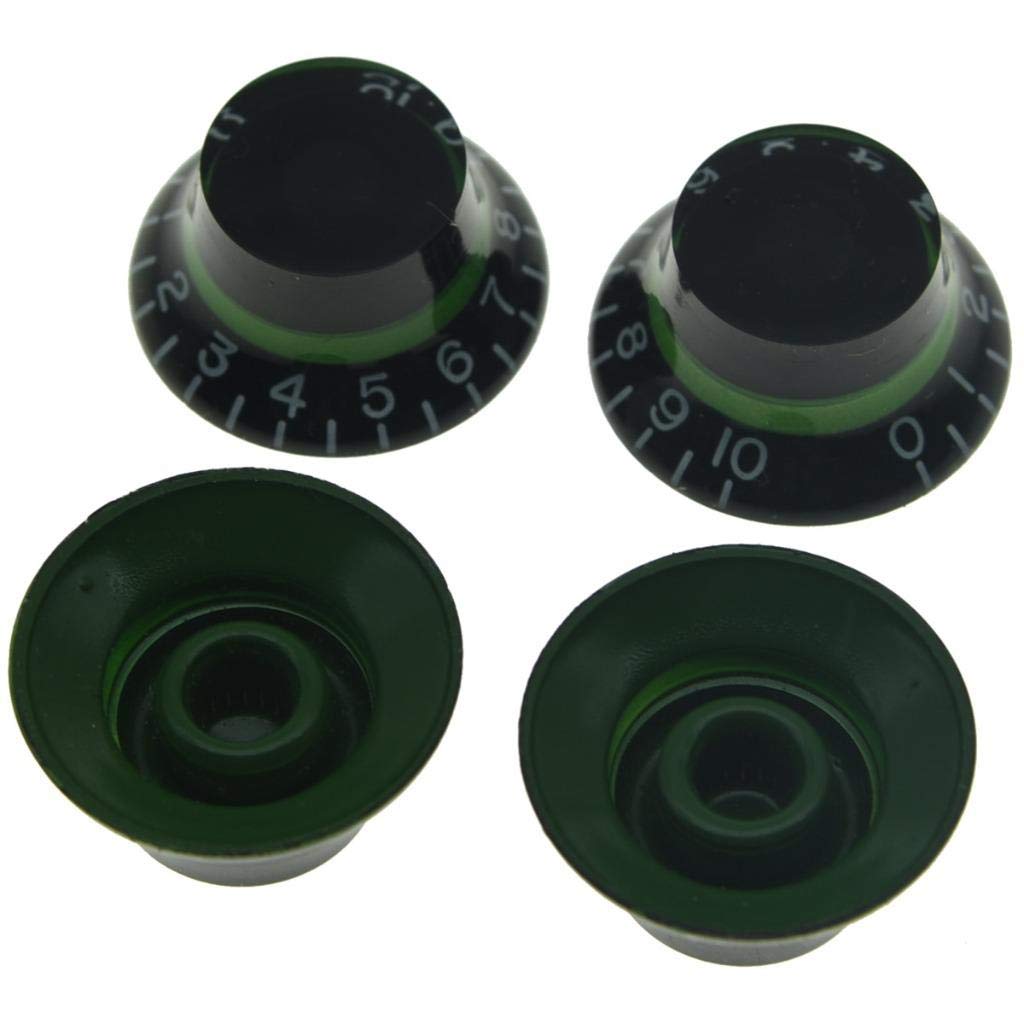 4 Manopole Di Velocà Di Ricambio Bianche/nere Per Il Tono Del - Foto 11