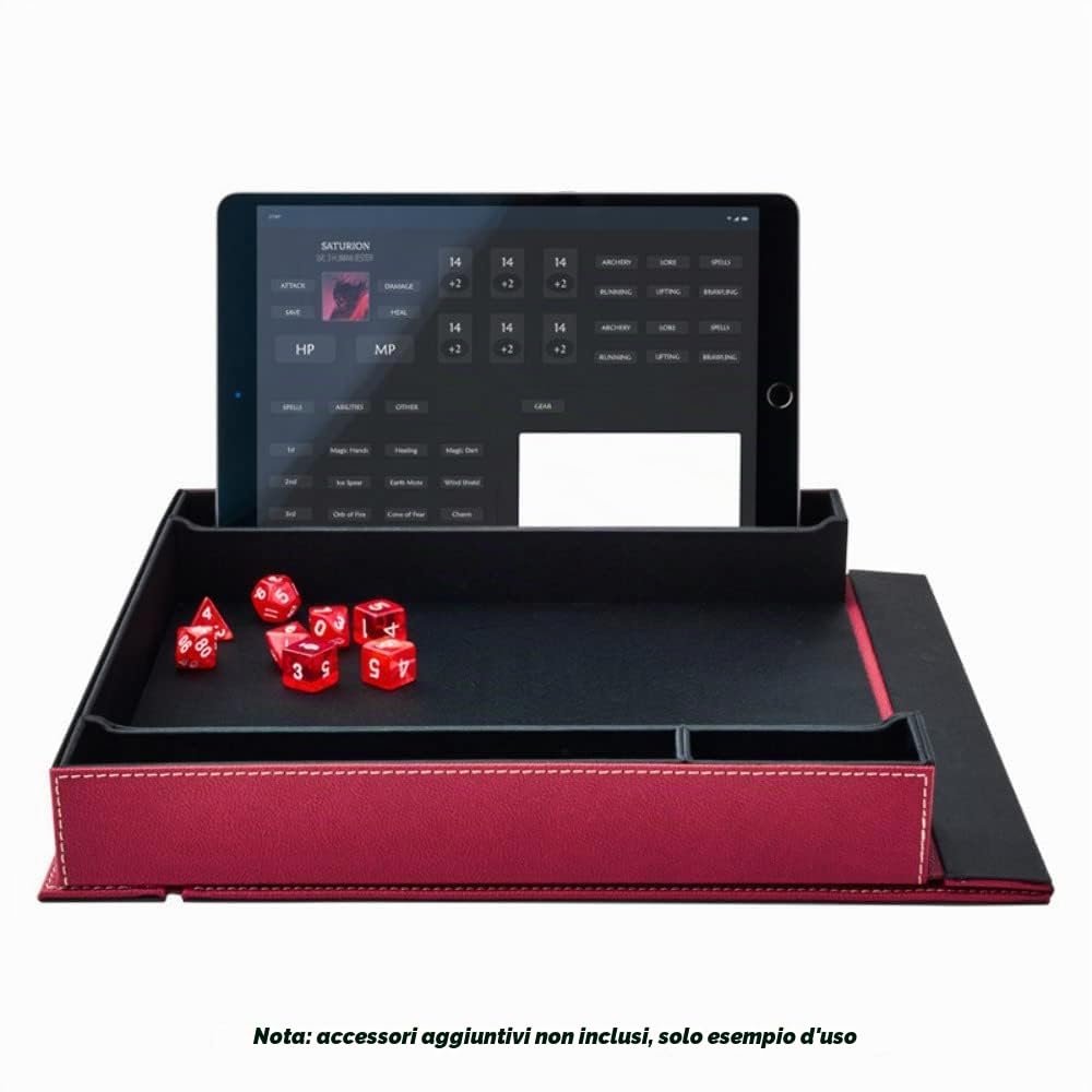 Dragon Shield Player Companion - Blood Red