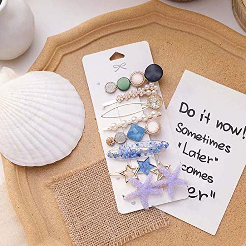 Women's Edition Pearl Hairclip, Elegant Accessory