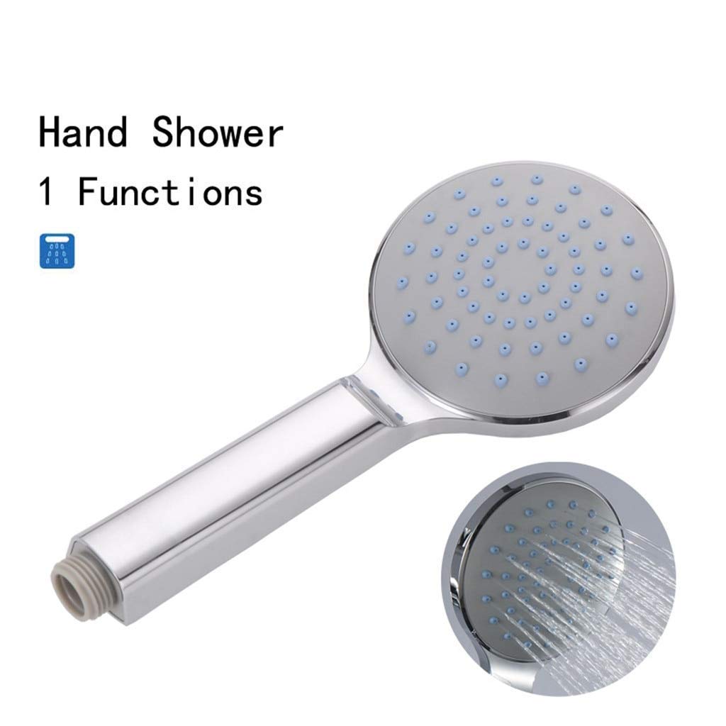 alcachofa de la ducha Cabezal de ducha de mano con ahorro de agua, cabezal de ducha de refuerzo de función única con revestimiento de Abs, baño